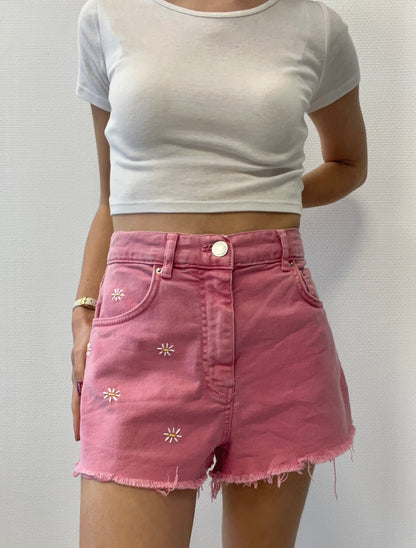 Short en jean marguerite