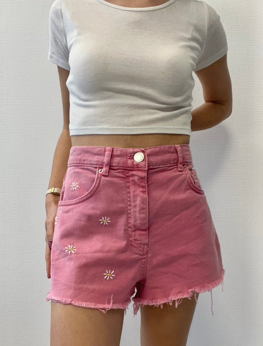 Short en jean marguerite