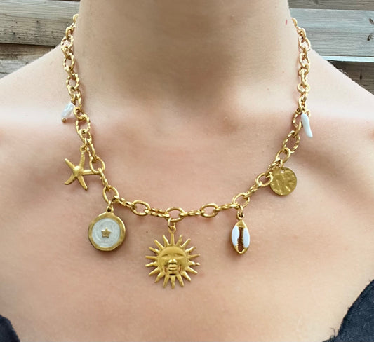 Collier charms « Solana »