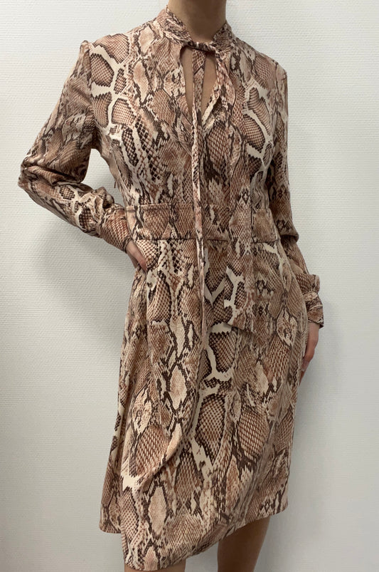Robe cravate python