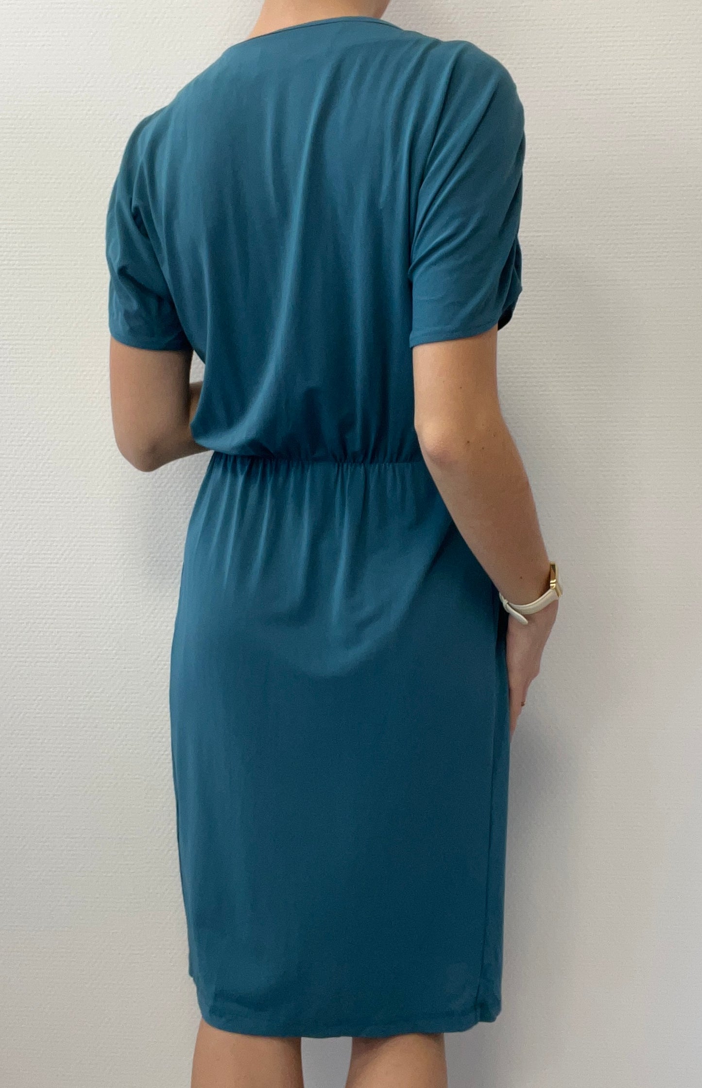 Robe bleu canard