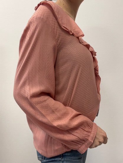 Blouse volantée