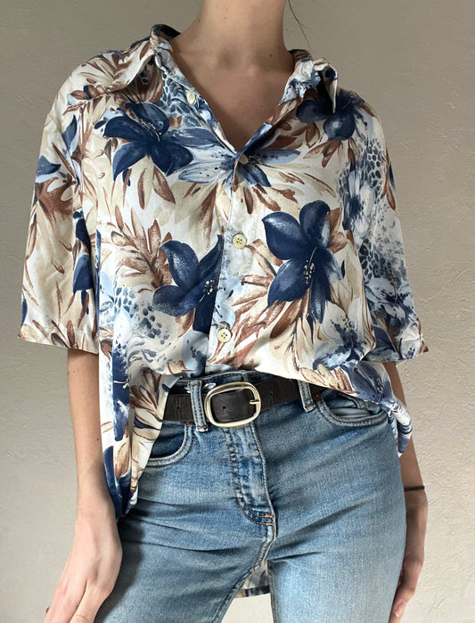 Chemisier à fleurs