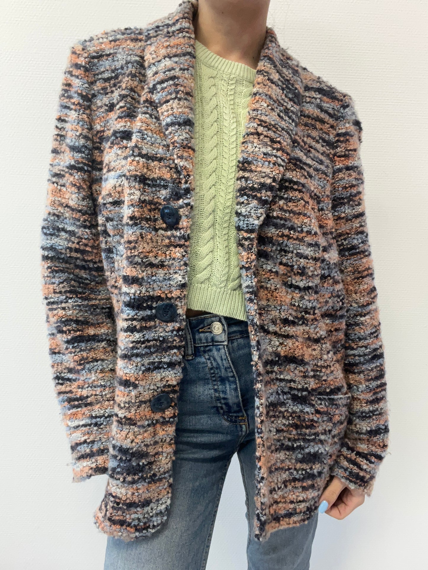 Gilet en bouclette