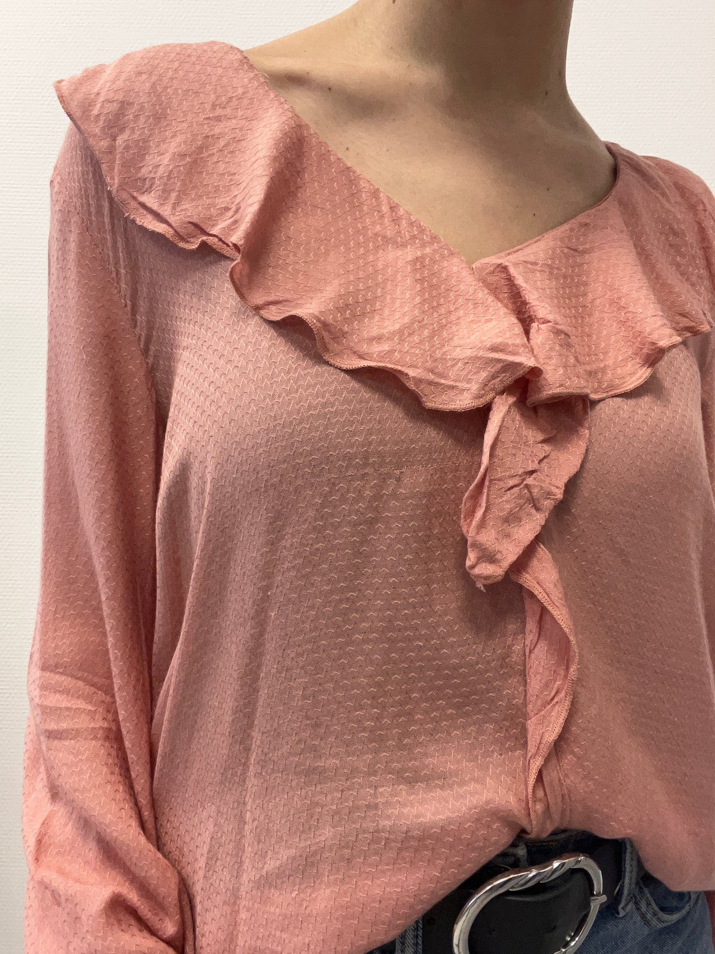 Blouse volantée
