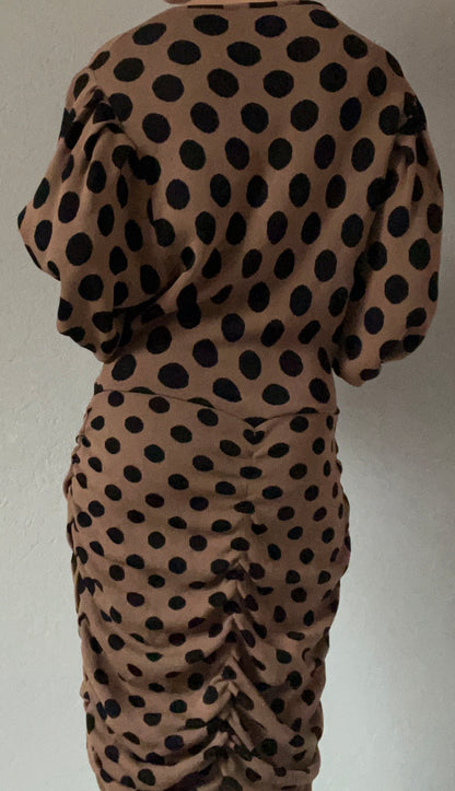 Robe à pois