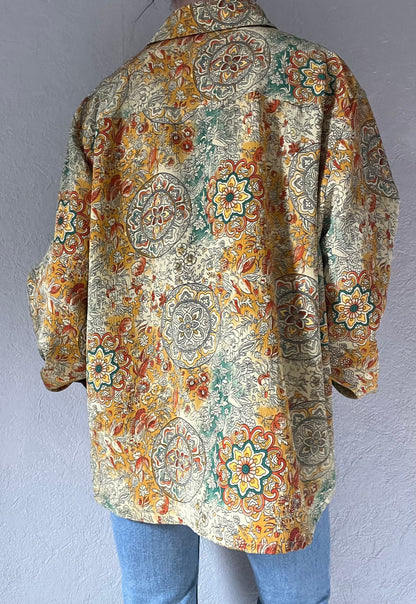 Chemise à motifs