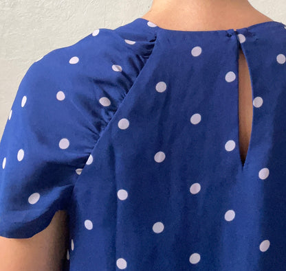 Blouse à pois