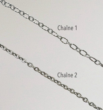 Collier charms argenté