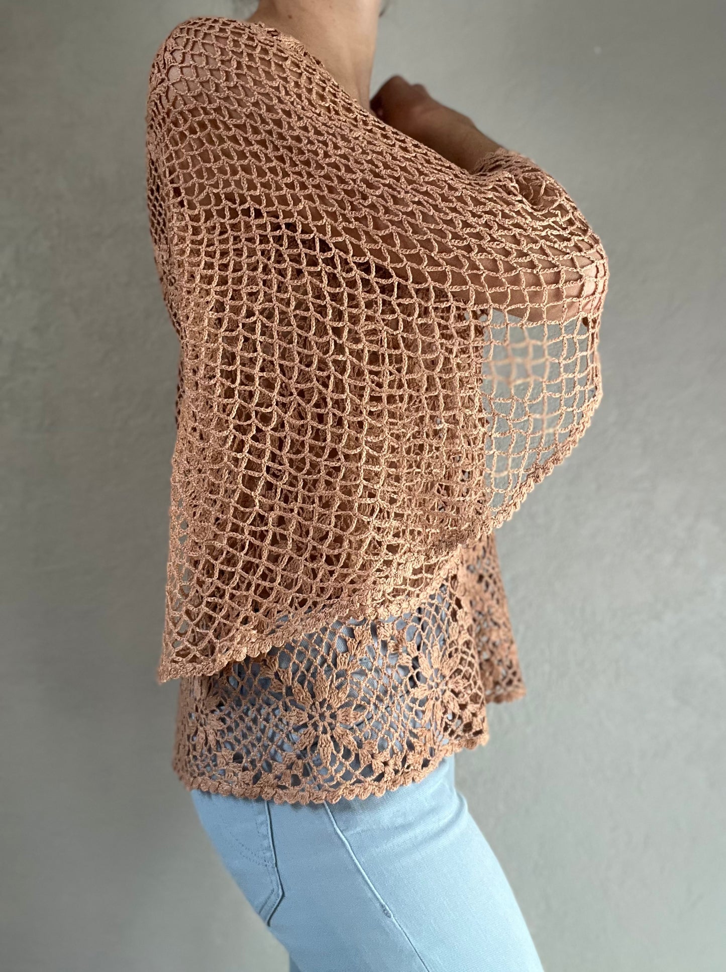 Top en crochet