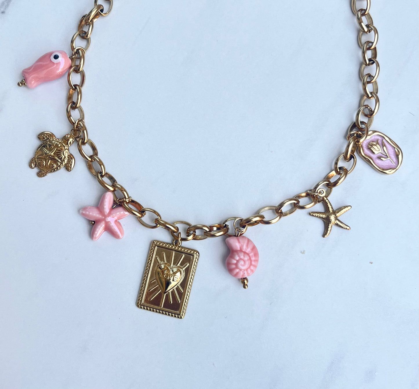 Collier charms « Athéa »