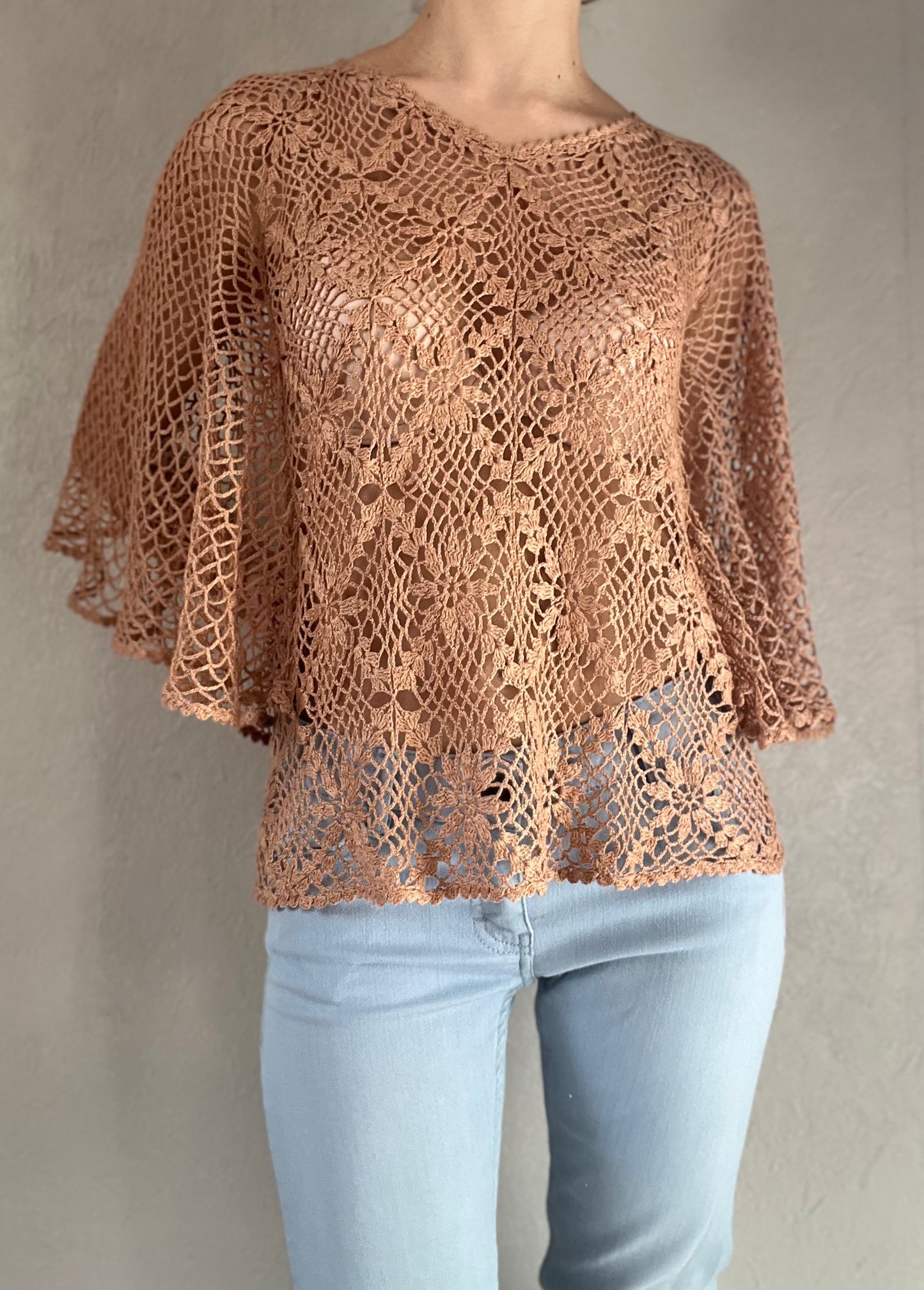 Top en crochet