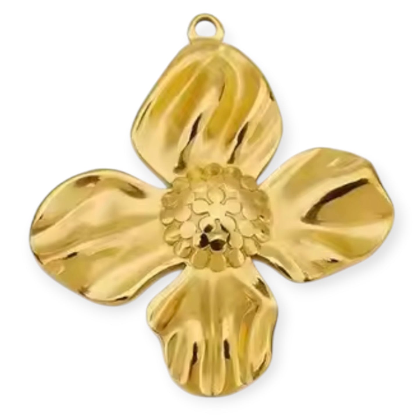 Charm fleur à 4 pétales