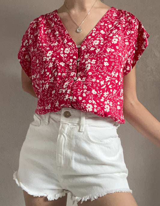 Blouse à manches courtes